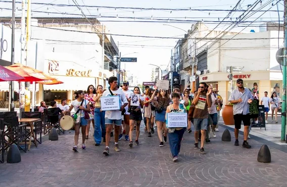 artistas marcha