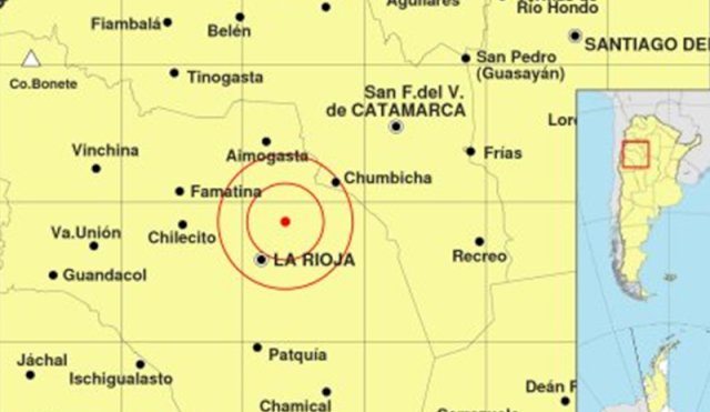 La Rioja registró un sismo de 3,3