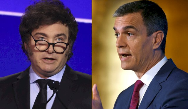 milei pedro sanchez